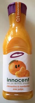 clémentine & mandarine avec pulpe