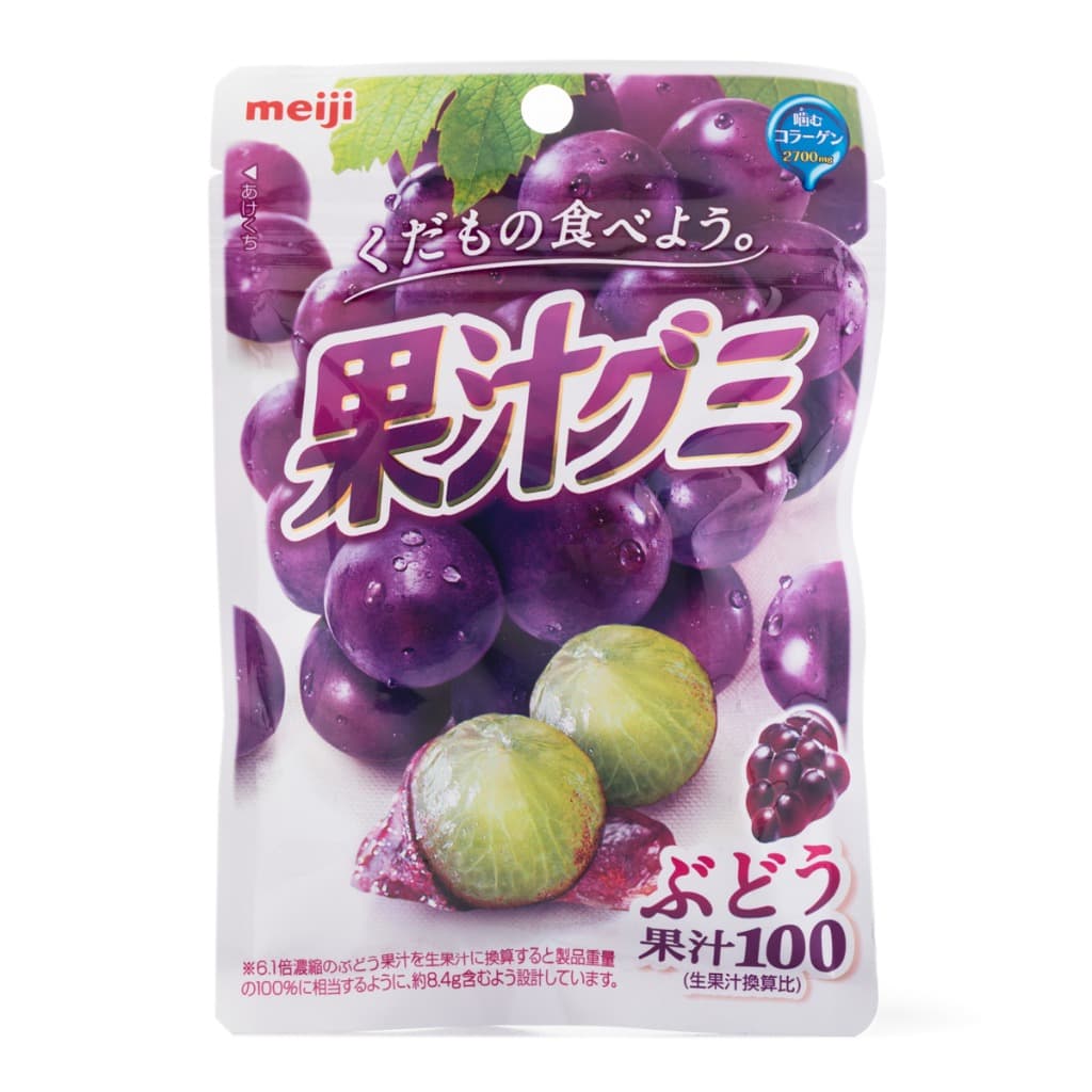 明治果汁グミ ぶどう