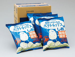 産直じゃがいものポテトチップス