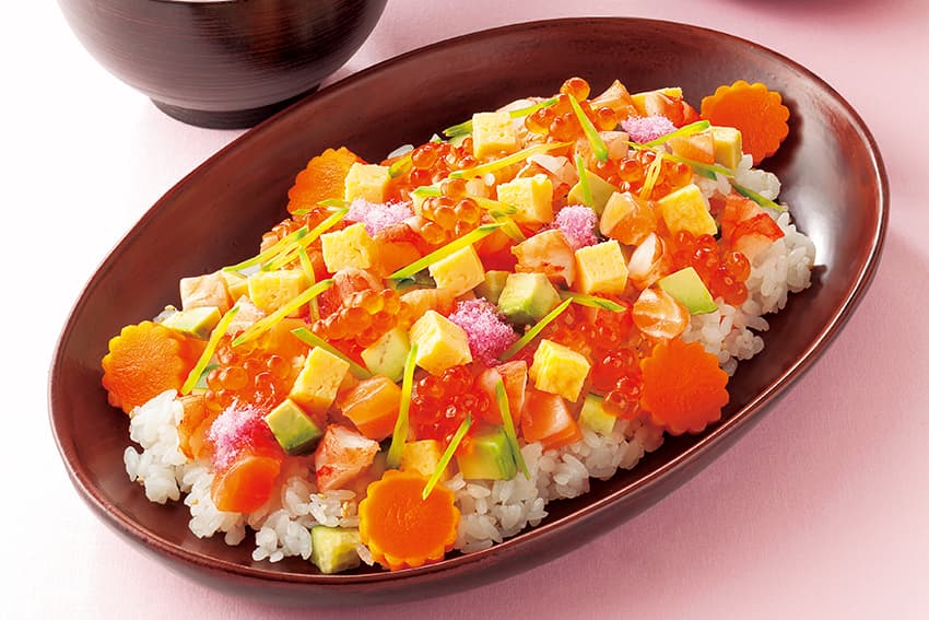 彩り海鮮華ちらし寿司