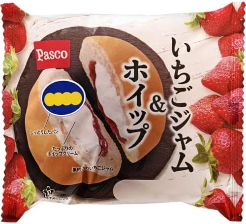 いちごジャムパン