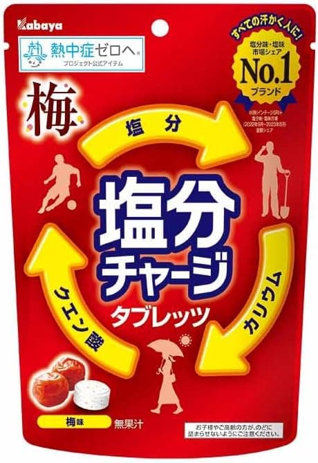 塩分チャージタブレット