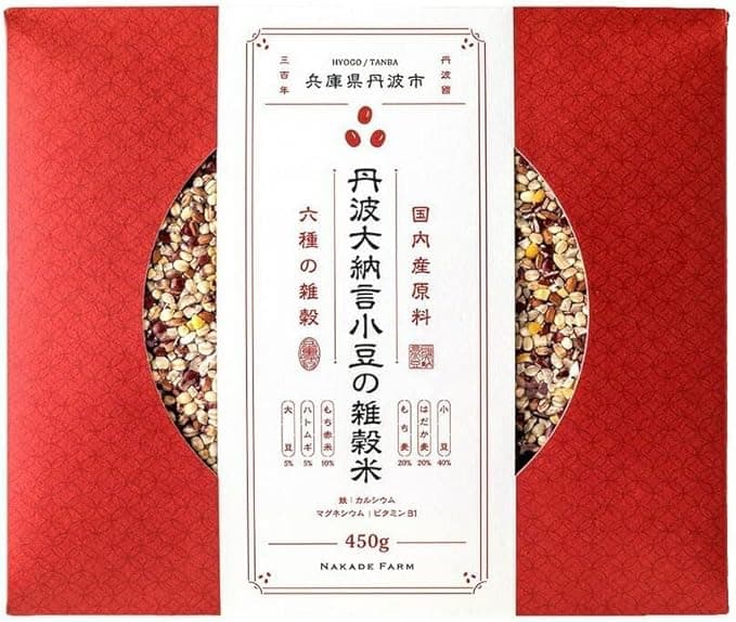 丹波大納言小豆の雑穀米