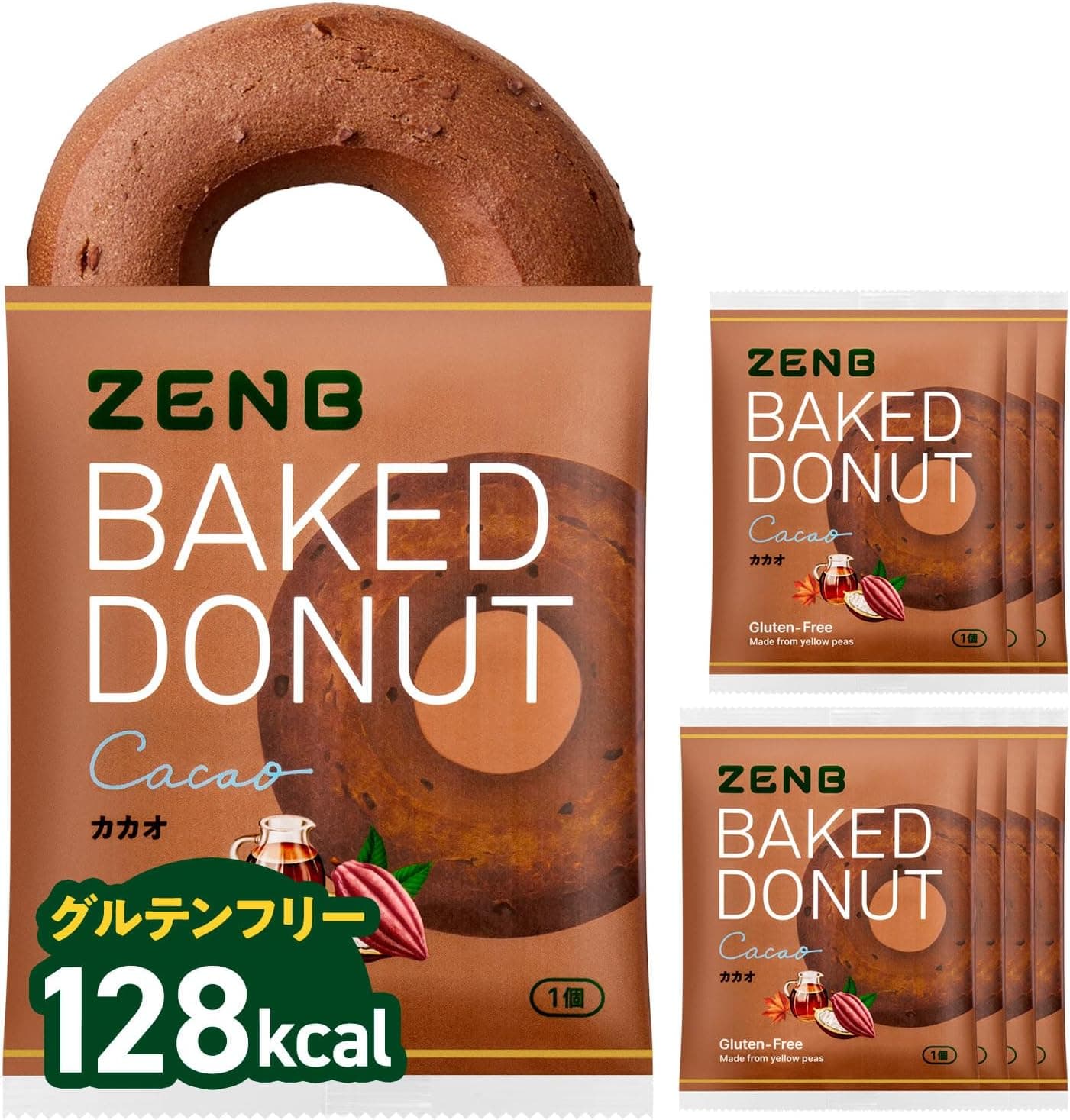 ZENB BAKED DONUT Cacao Gluten-Free