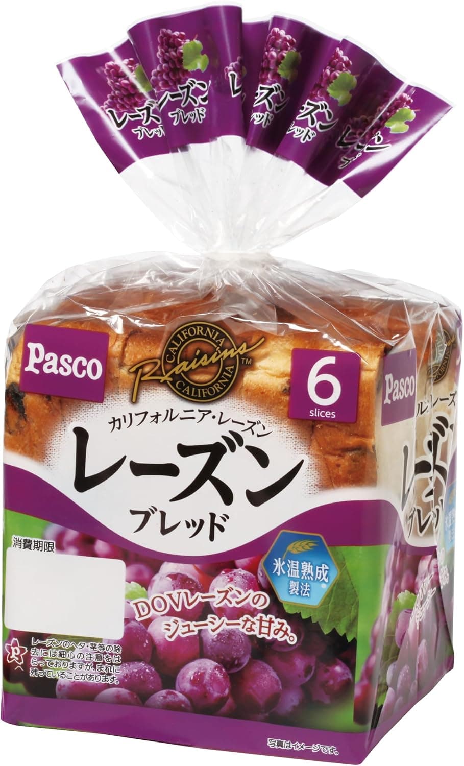 食パン　レーズンブレッド　6枚切り