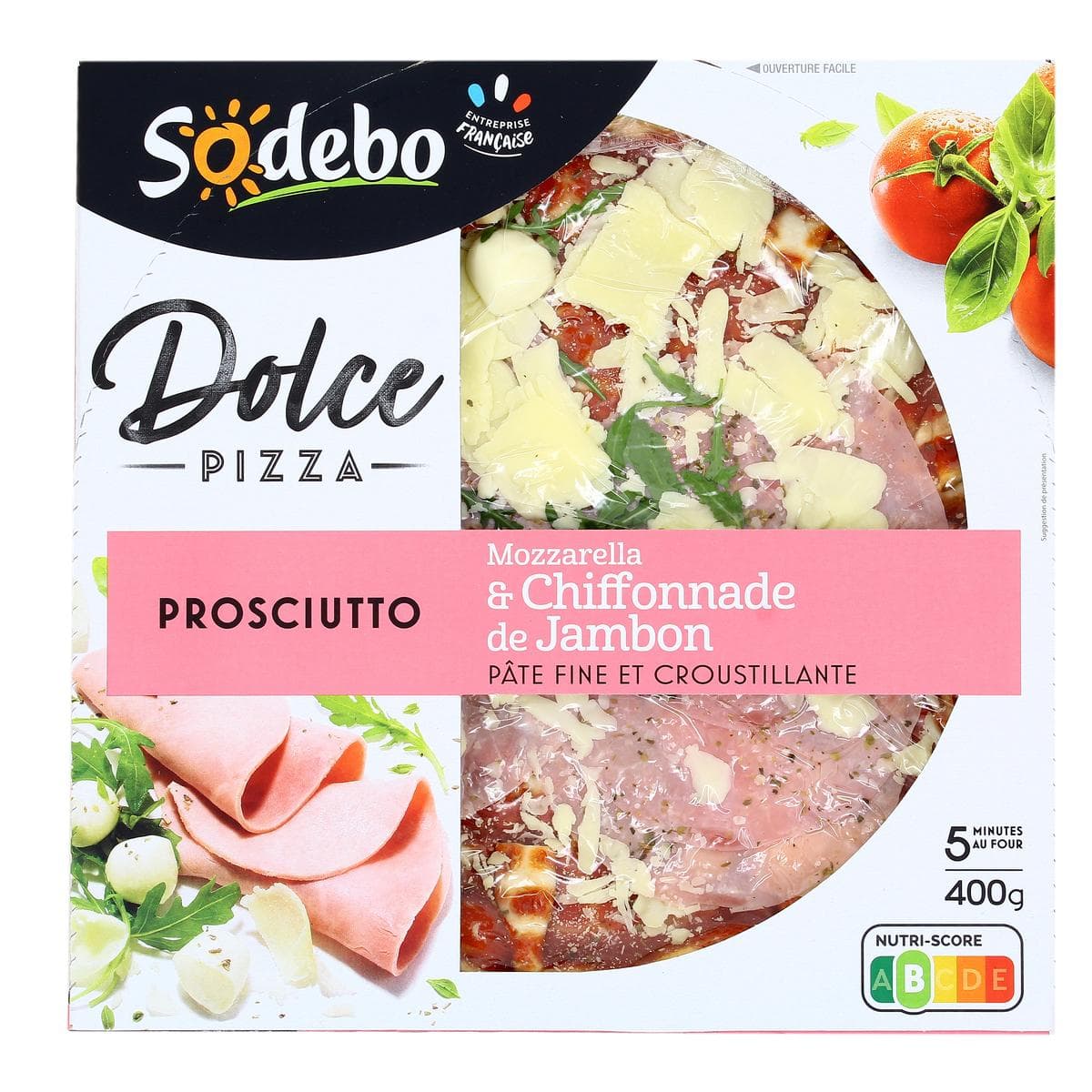 Pizza proscuitto