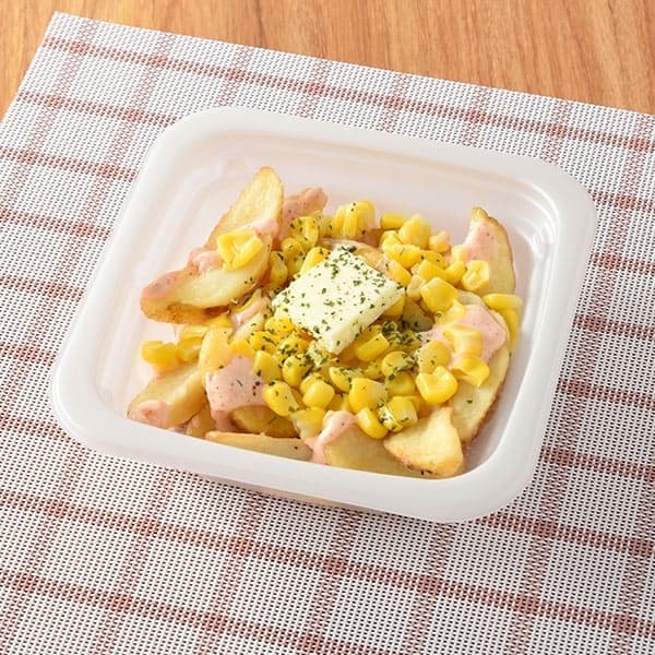 明太マヨコーンフライドポテト