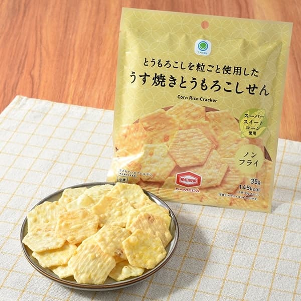 うす焼きとうもろこしせん