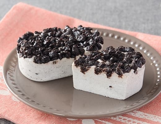 クッキー&クリームのレアチーズムース
