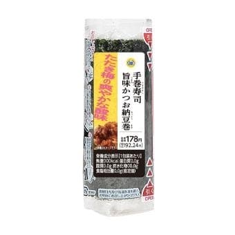 手巻寿司旨味かつお納豆巻