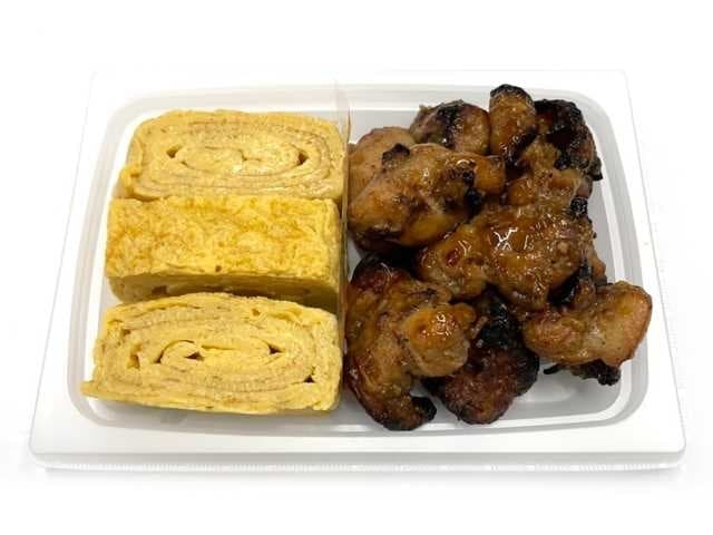 だし巻き玉子と焼き鳥弁当