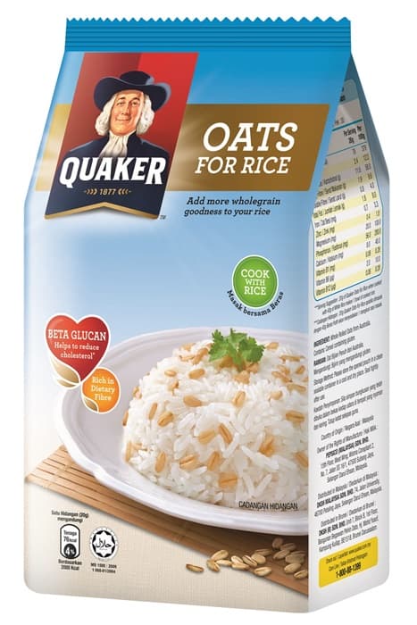 Oats for rice