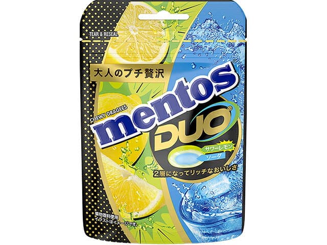 mentos DUO サワーレモン＆ソーダ