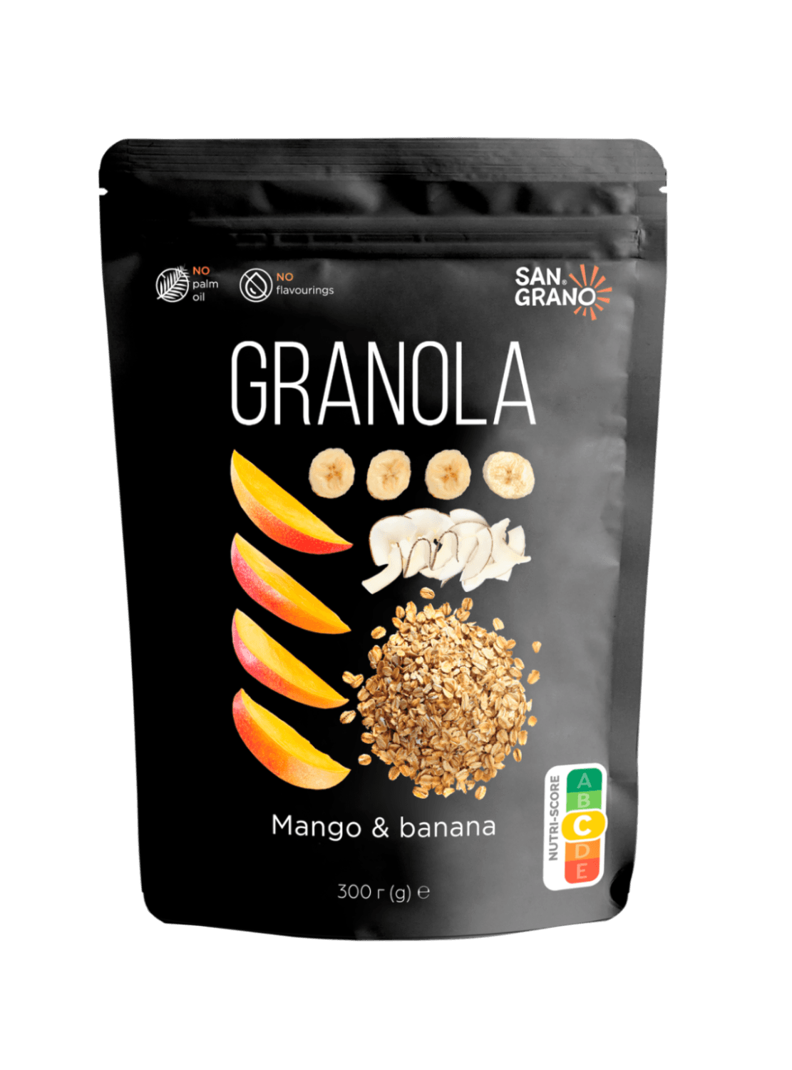 Granola mango & banana
