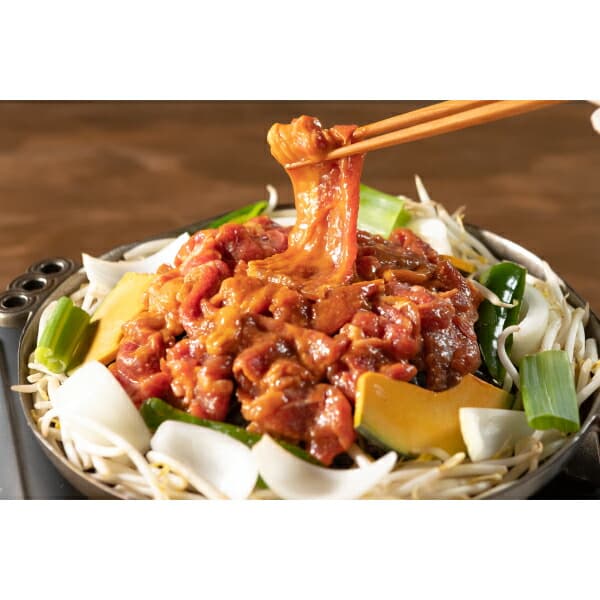 味噌ジンギスカン丼