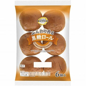 Bread ふんわり香る黒糖ロール