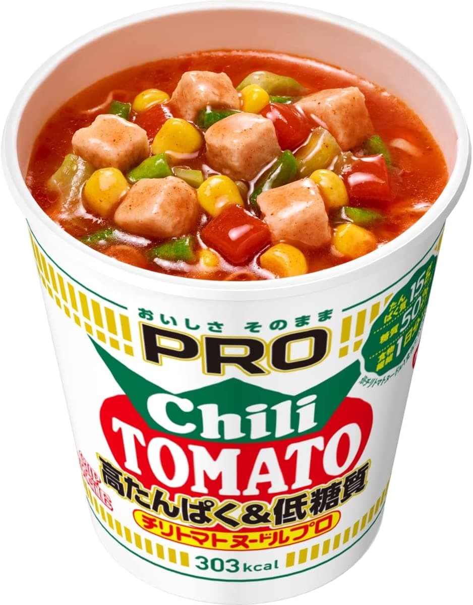 旧カップヌードルPROトマトチリヌードル
