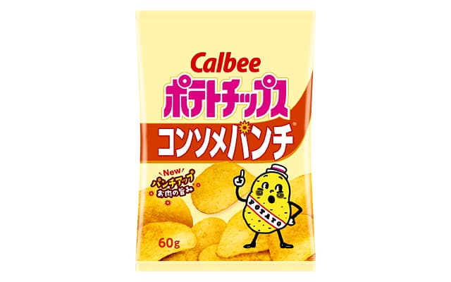 ポテトチップス コンソメパンチ 24g