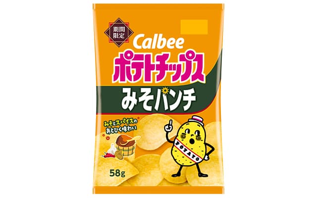 ポテトチップス みそパンチ