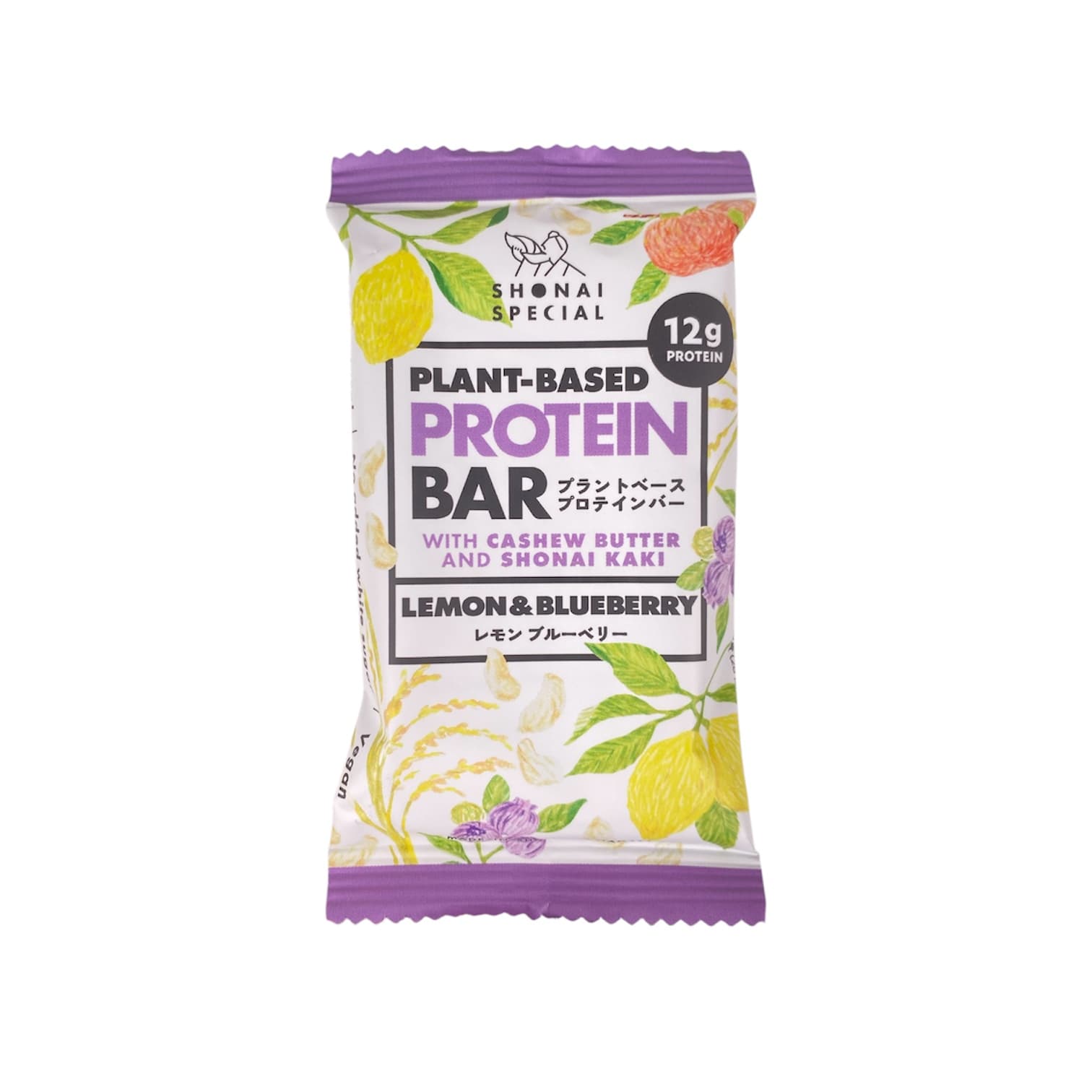 PLANT-BASED PROTEIN BAR LEMON&BLUEBERRY