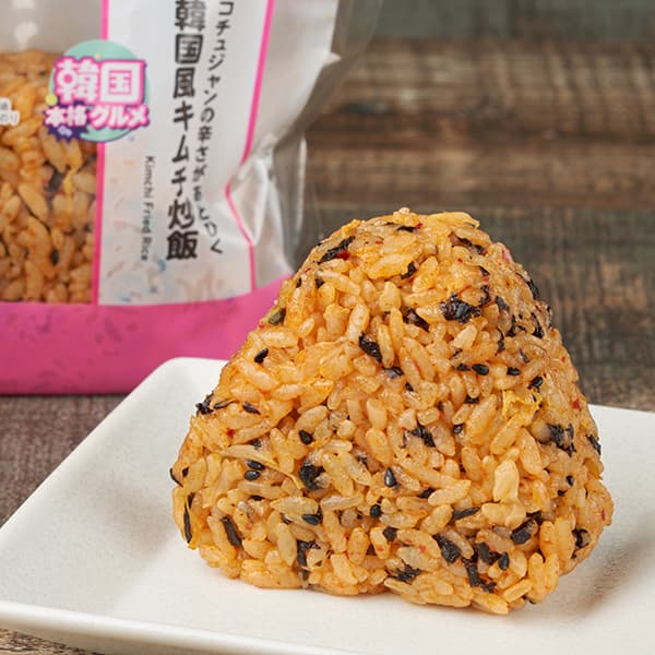 韓国風キムチ炒飯おむすび