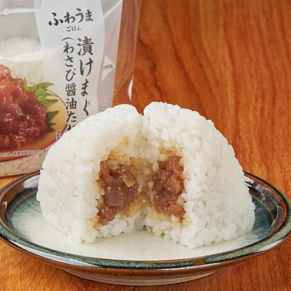 おむすび　漬けまぐろおむすび
