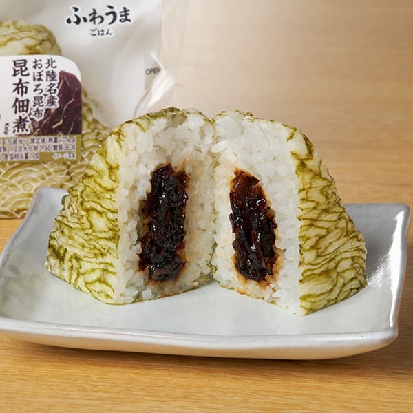 【北陸】おぼろ昆布おむすび（昆布佃煮）