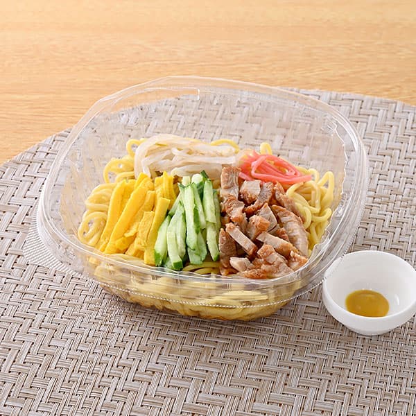 定番！特製醤油スープ　ミニ冷し中華