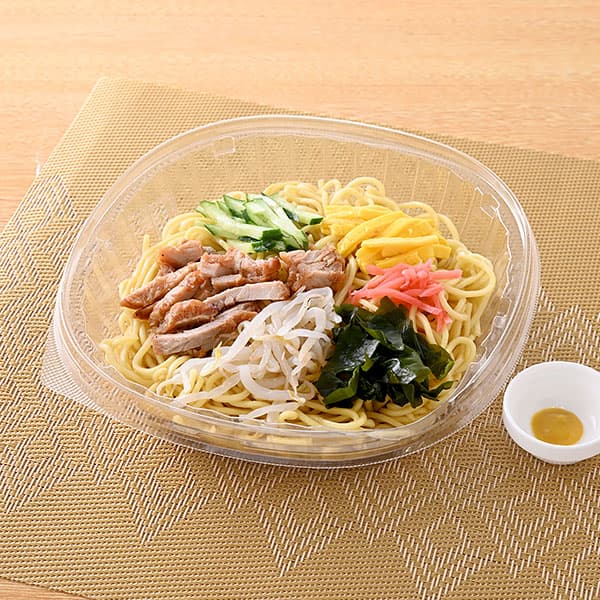 定番！特製醤油スープ　6種具材の冷し中華