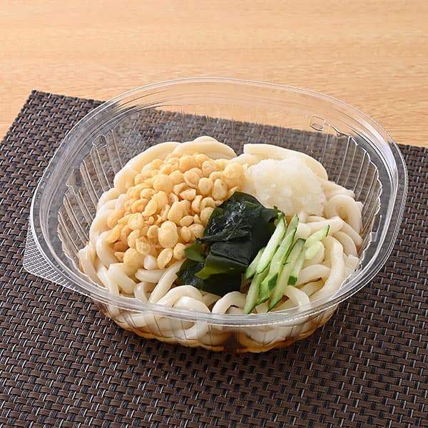 国産小麦の小麦粉使用　冷しぶっかけうどん