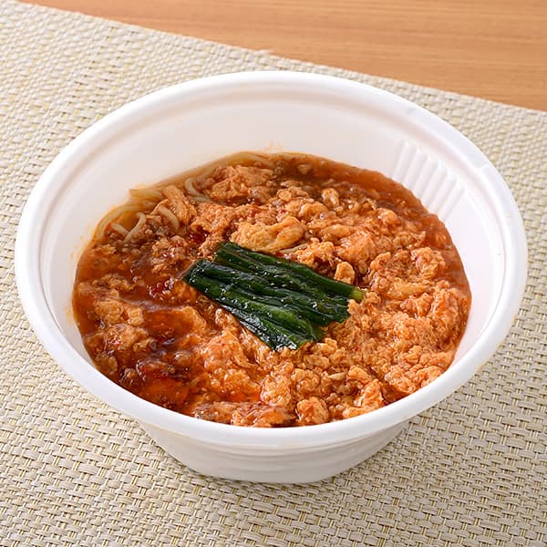 【中国・四国、九州】高知県産ニラ使用　ピリ辛玉子スープ辛麺