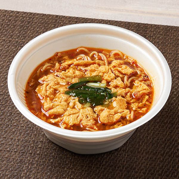 【中国・四国、九州】ピリ辛玉子スープ辛麺