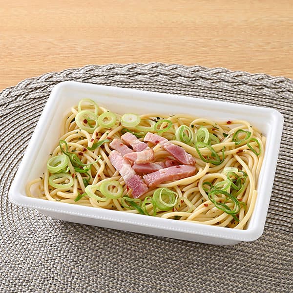 醤油とだしのペペロンチーノ