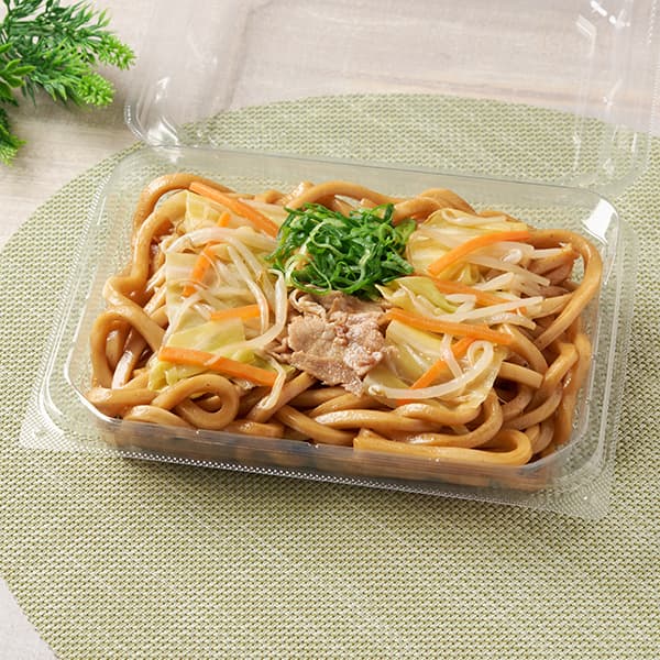 もっちり食感の醤油焼うどん