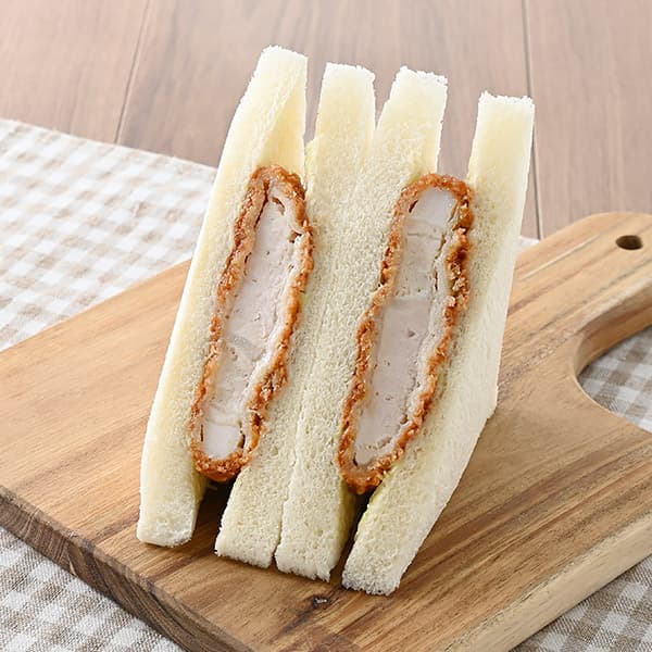 三元豚　厚切りロースカツサンド