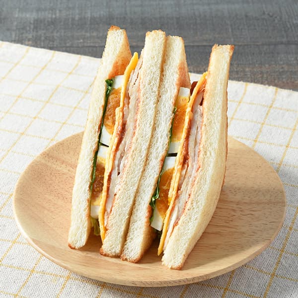 【東京都の一部・神奈川県の一部】国産チキンとチェダーのトーストサンド