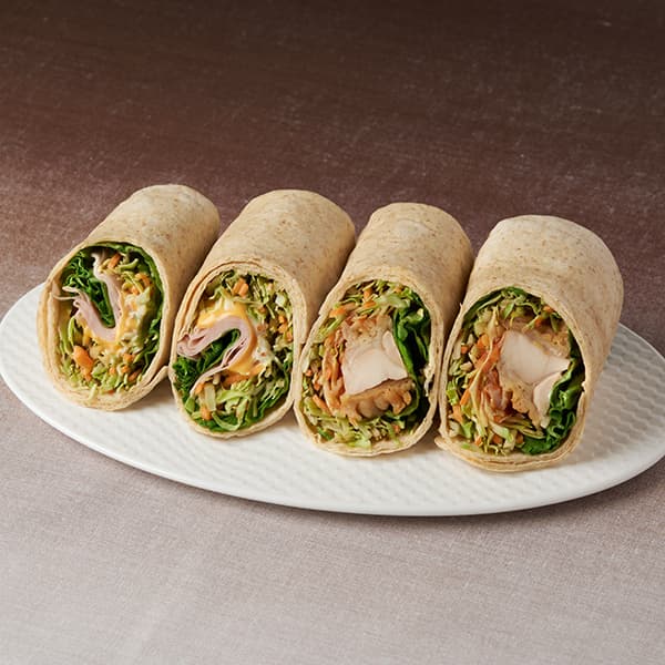トルティーヤ　ハムチーズとフライドチキン