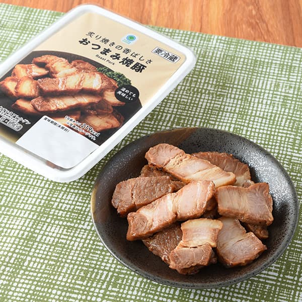 炙り焼きの香ばしさおつまみ焼豚