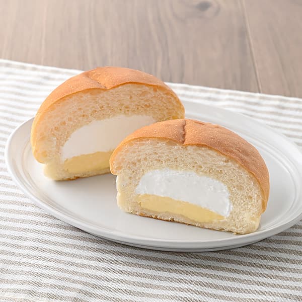 も～っちり食感クリームパン