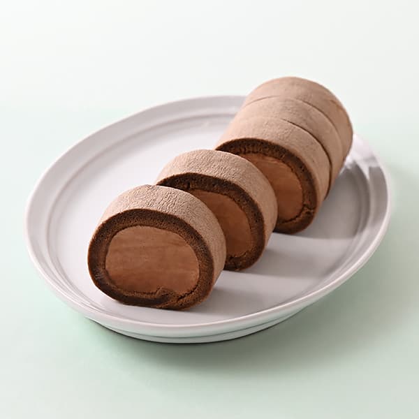 もっちりクリームロール（チョコ）