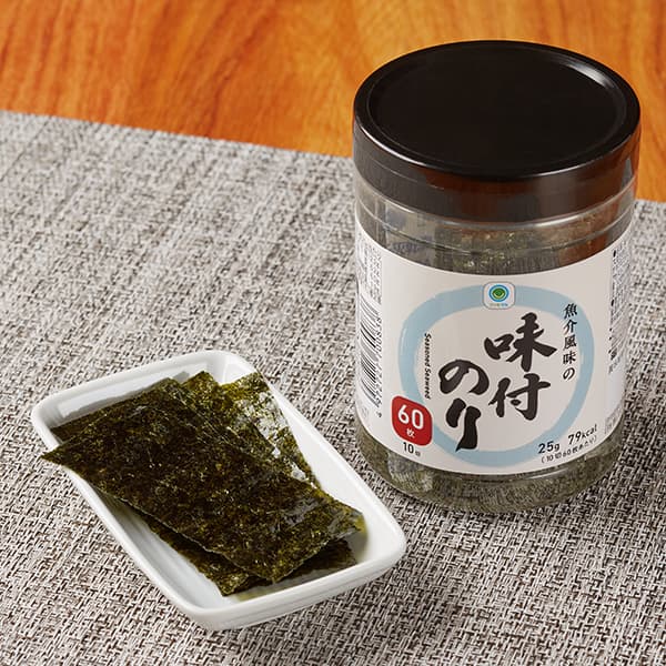 魚介風味の味付のり　10切60枚