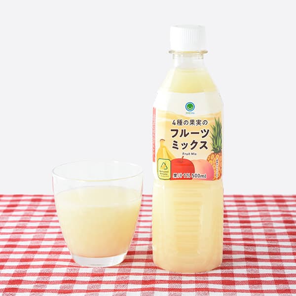 4種の果実のフルーツミックス　500ml