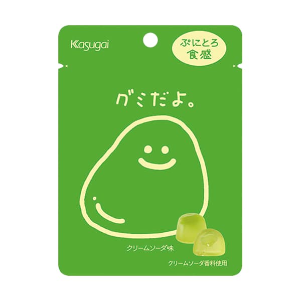 春日井　グミだよ。クリームソーダ味