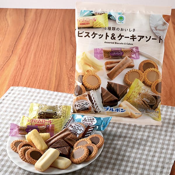 6種類のおいしさビスケット&amp;ケーキアソート