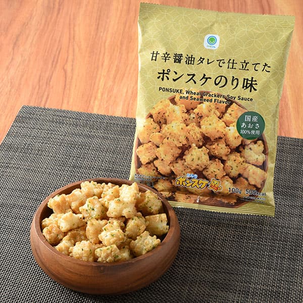 甘辛醤油タレで仕立てたポンスケのり味