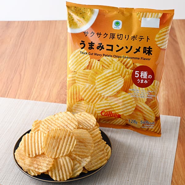 サクサク厚切りポテトうまみコンソメ味　大袋
