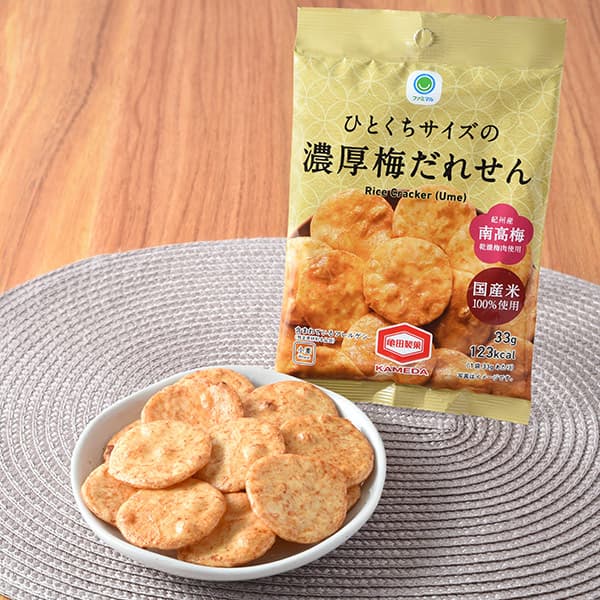 ひとくちサイズの濃厚梅だれせん
