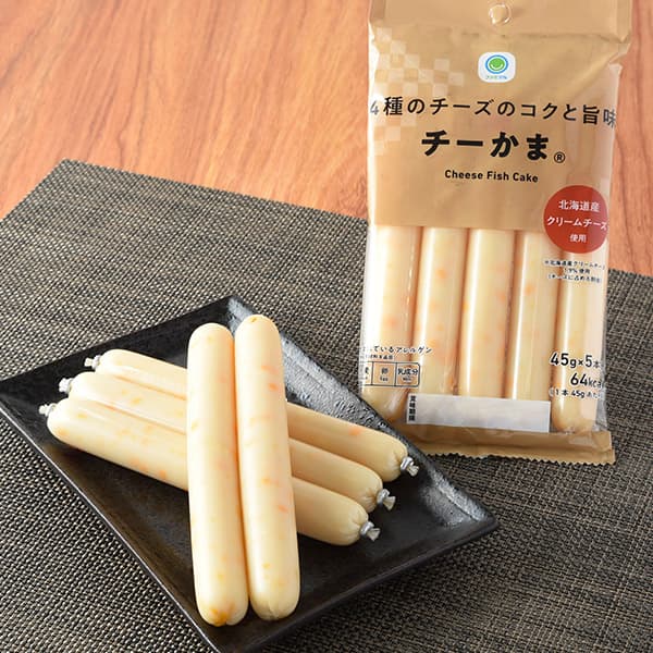 4種のチーズのコクと旨味　チーかま®