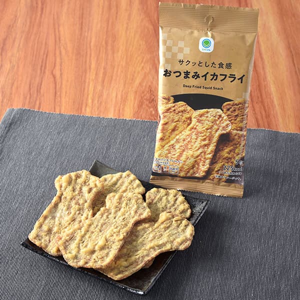サクッとした食感おつまみイカフライ