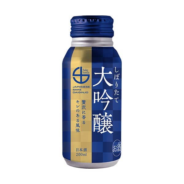 日本盛　サケボトル　しぼりたて大吟醸　200ml
